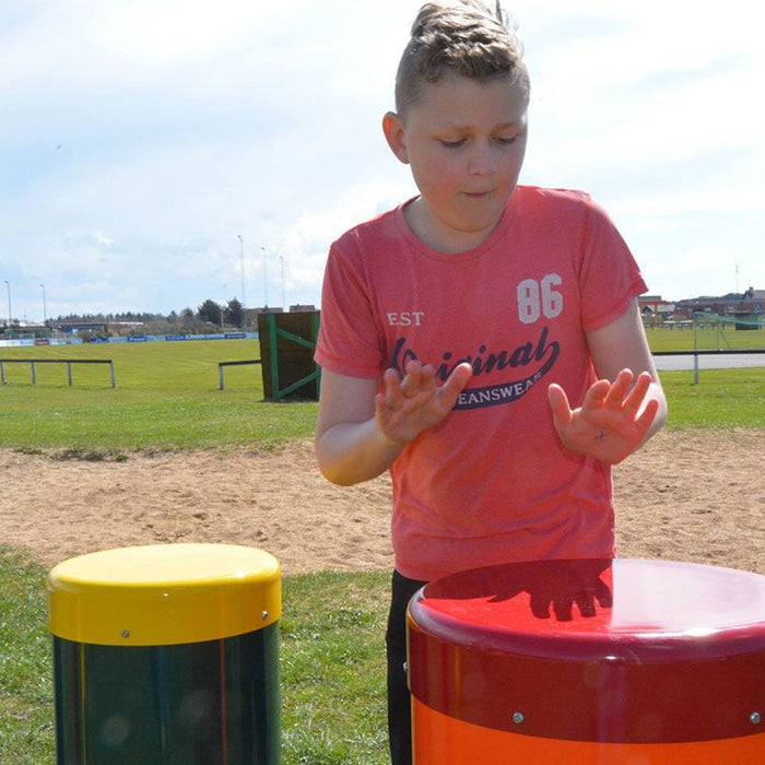 Percussion Play Rainbow Sambas Outdoor Drums
