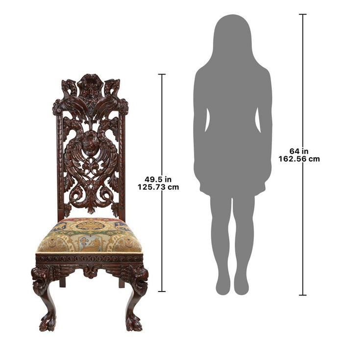 Design Toscano- Knottingley Manor Chair: Each