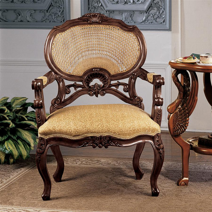 Design Toscano- Chateau Marquee Occasional Chair: Each