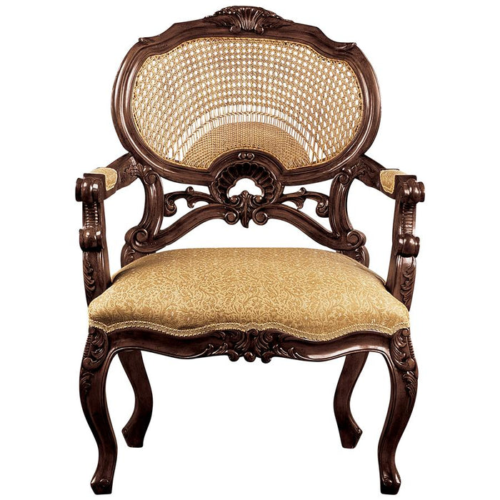Design Toscano- Chateau Marquee Occasional Chair: Each