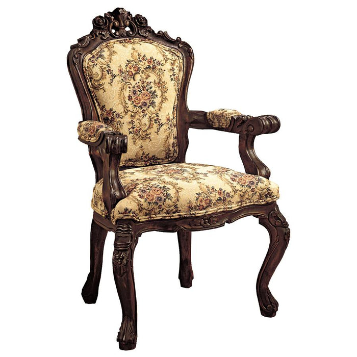 Design Toscano- Carved Rocaille Chair: Each