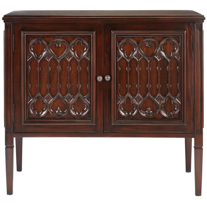 Design Toscano- Canterbury Abbey Gothic Cabinet Console Table