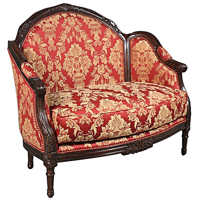 Design Toscano- Madame Antoinette Loveseat Sofa Couch