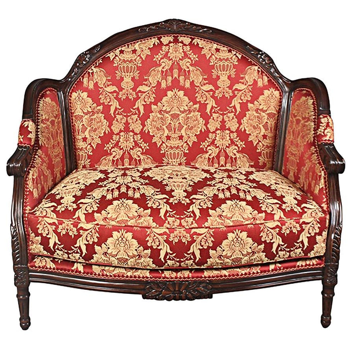 Design Toscano- Madame Antoinette Loveseat Sofa Couch