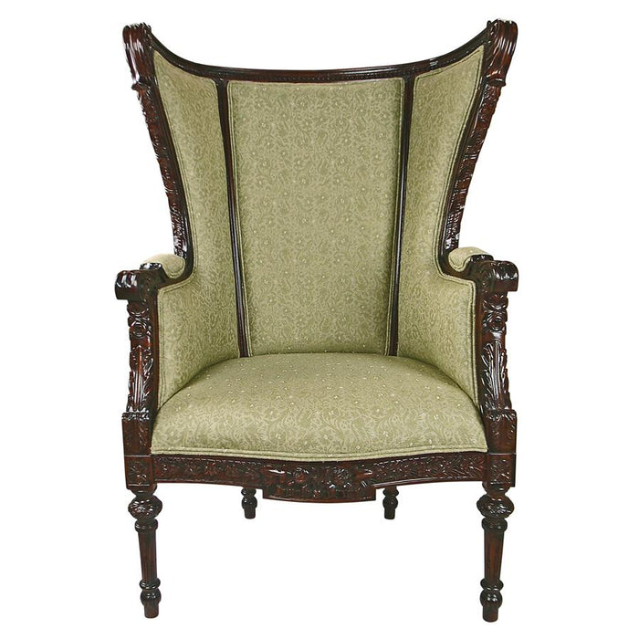 Design Toscano- Louis XVI Wingback Armchair