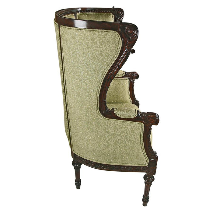 Design Toscano- Louis XVI Wingback Armchair