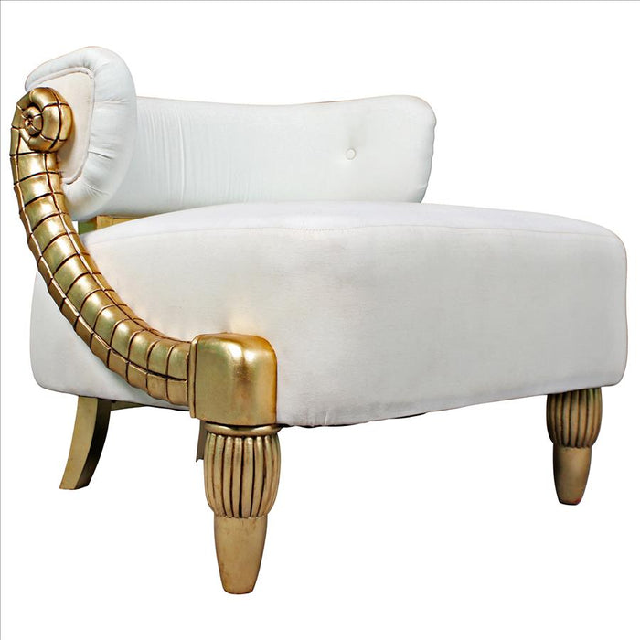 Design Toscano- Ammon Horn Contemporary Tub Chair