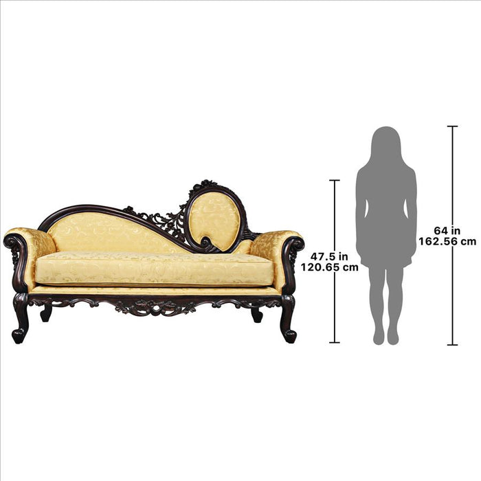 Design Toscano- Rossetti Victorian Salon Sofa Couch
