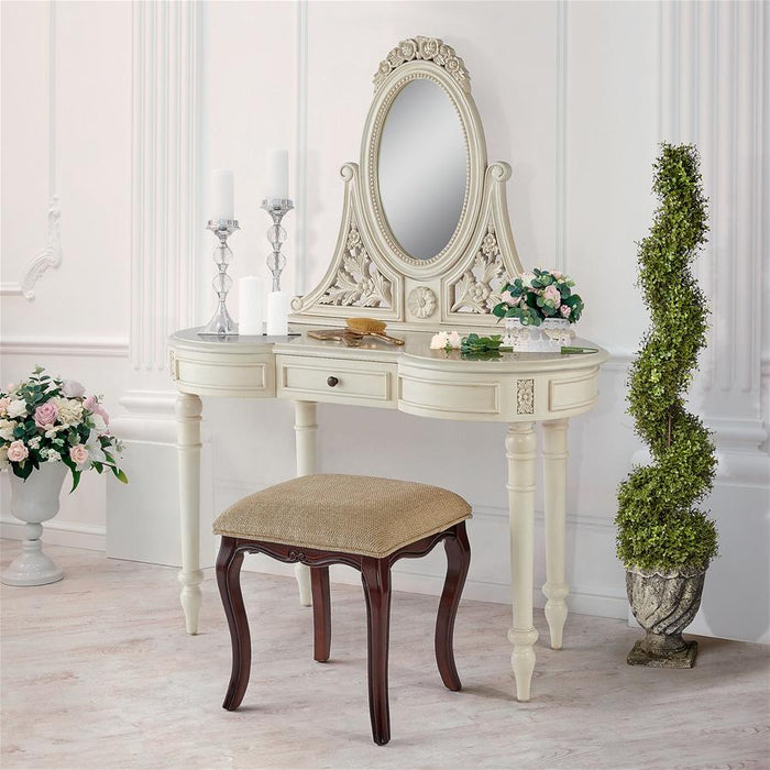 Design Toscano- Mademoiselle Madelyn French Vanity Dressing Table