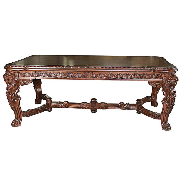 Design Toscano- The Lord Raffles Lion Table