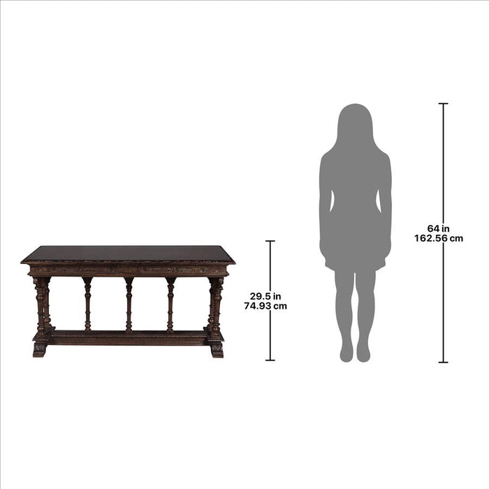 Design Toscano- Chateau Chambord Desk Table