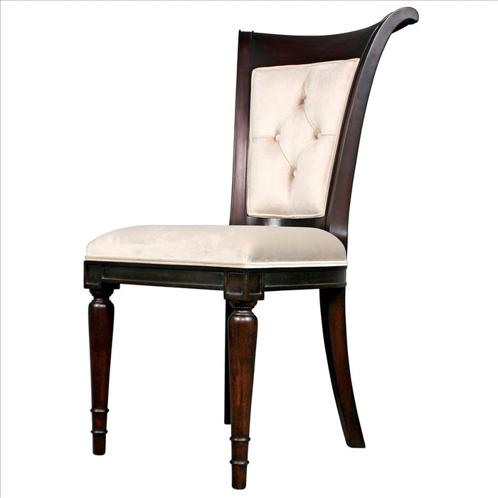 Design Toscano- Bacall Waterfall Curved Back Dining Chair Set