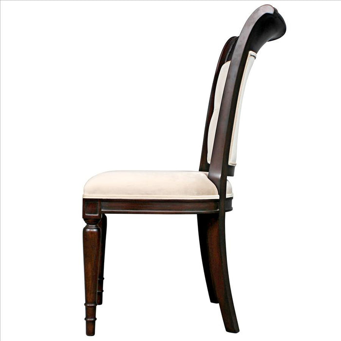 Design Toscano- Bacall Waterfall Curved Back Dining Chair Set