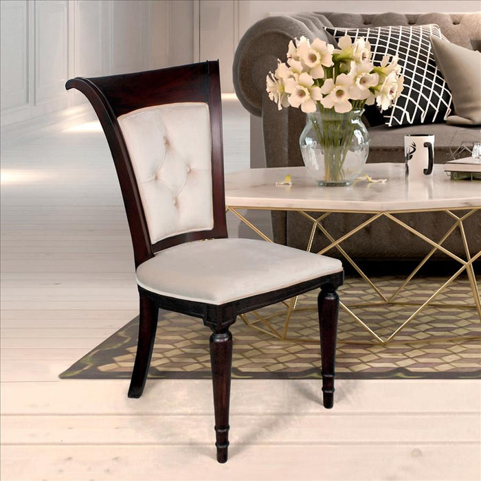 Design Toscano- Bacall Waterfall Curved Back Dining Chair Set