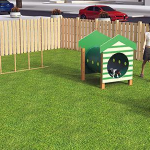 Barkpark Recycled Small Dog Course