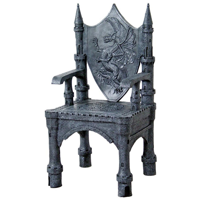 Design Toscano- The Dragon of Upminster Castle Throne Chair