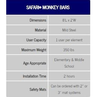 Everlast Climbing Safari® Monkey Bars
