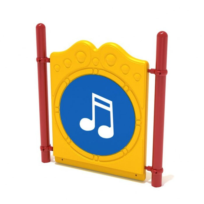 Playground Music Freestanding Chime Panel with Posts