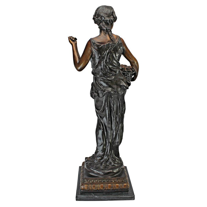Design Toscano- Goddess of Nature Cast Bronze Garden Statue