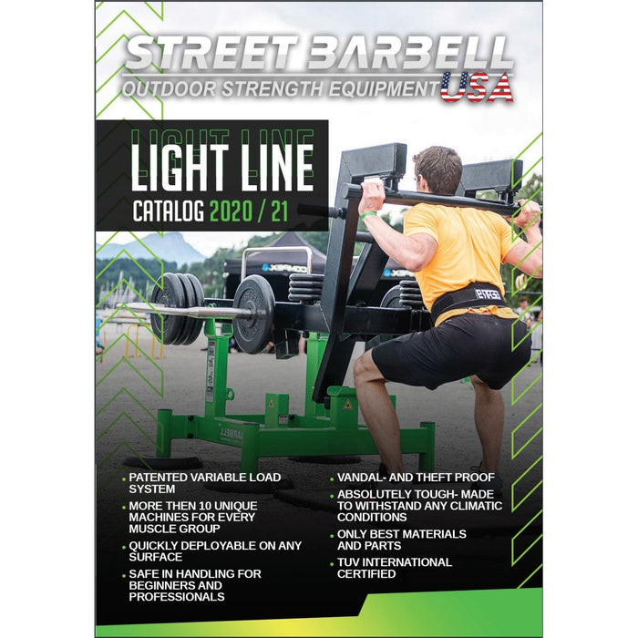 Street Barbell USA Combined Exerciser (Outdoor Gym Equipment)-Outdoor Workout Supply