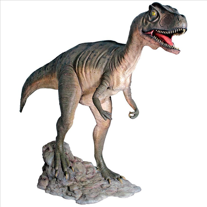 Design Toscano- Jurassic-Sized Attacking Allosaurus Dinosaur Statue