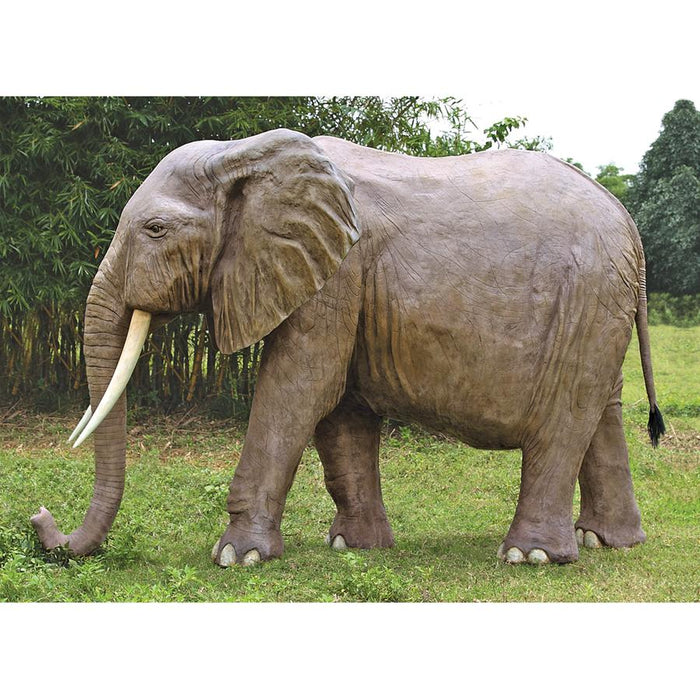 Design Toscano- Enormous African Elephant Statue