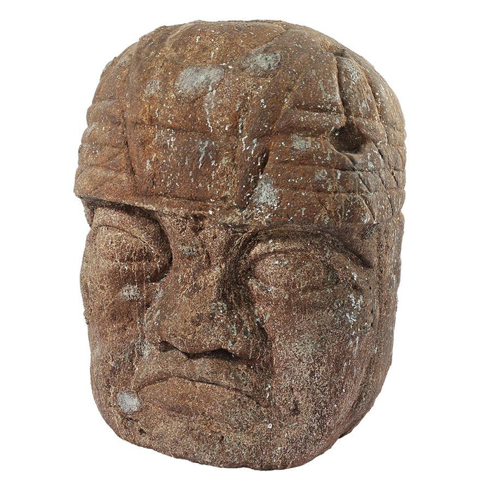 Design Toscano- Grand Megalithic Olmec Head Statue