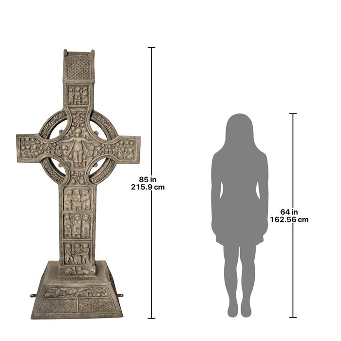 Design Toscano- Muiredach High Celtic Cross Grand Scale Statue