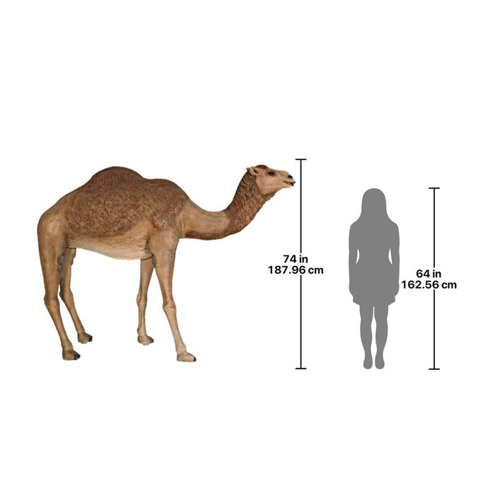 Design Toscano- Grand-Scale Desert Camel Statue