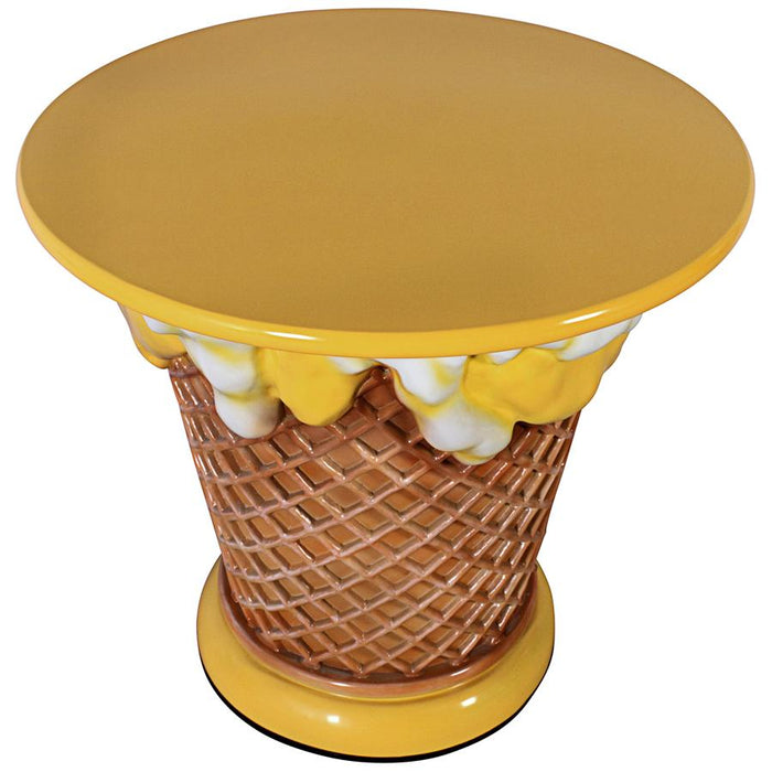 Design Toscano- Ice Cream Parlor Sculptural Table