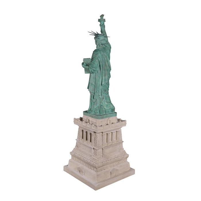 Design Toscano- Liberty Enlightening the World Grand-Scale Statue on Pedestal