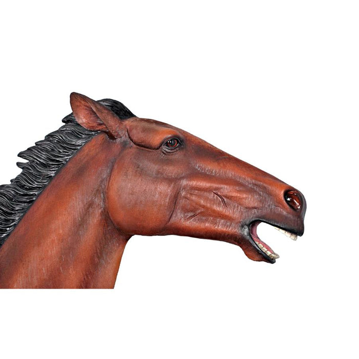 Design Toscano- Galloping Quarter Horse Filly Statue