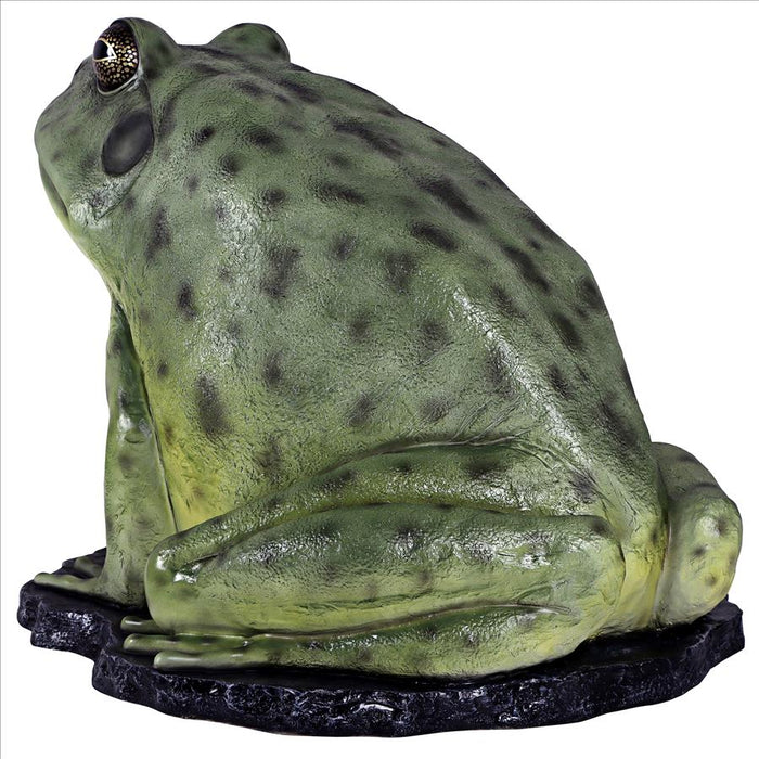 Design Toscano- Great Green Barred Frog Statue