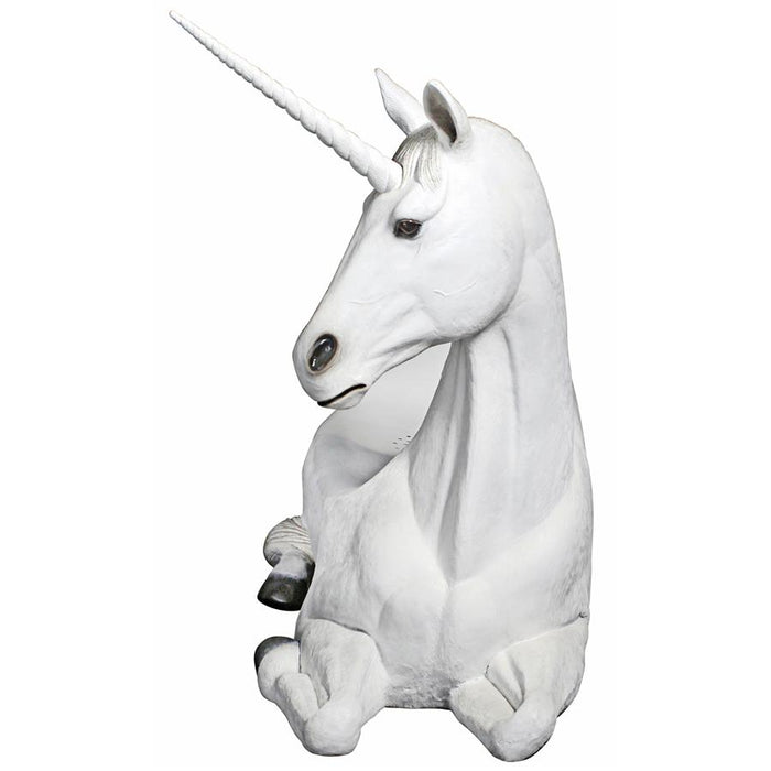 Design Toscano- Mystical Horned Unicorn Photo Op Sculptural Bench
