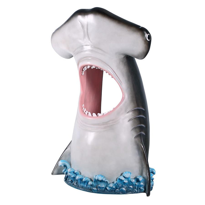 Design Toscano-  Peek-a-Boo Hammerhead Shark Photo Op Statue