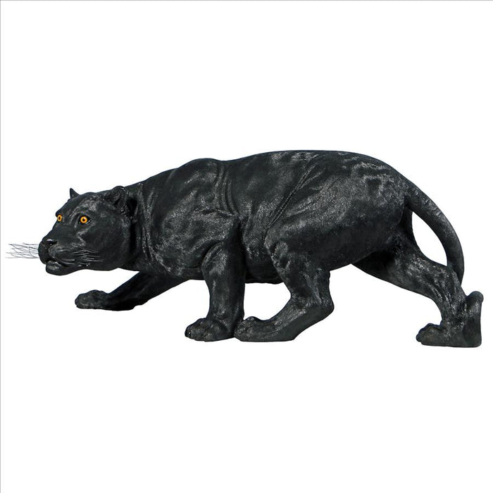 Design Toscano- Shadowed Predator Black Panther Statue: Grande