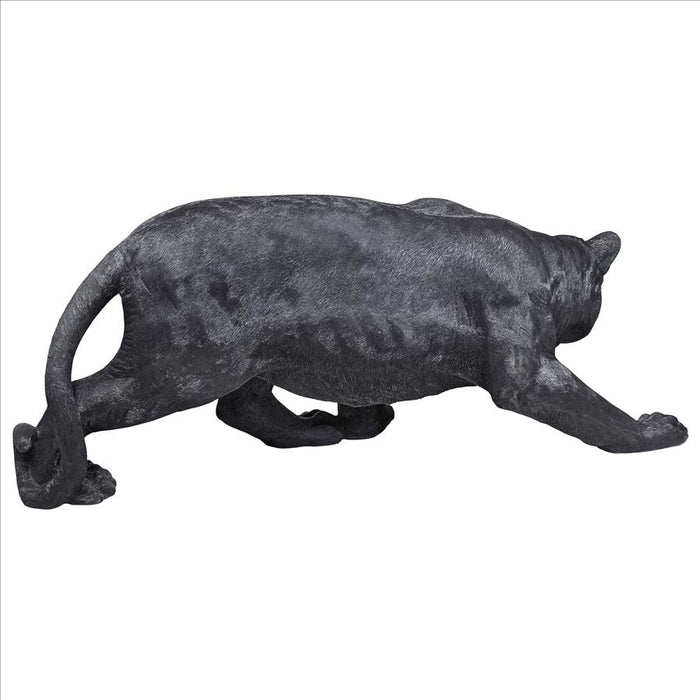 Design Toscano- Shadowed Predator Black Panther Statue: Grande