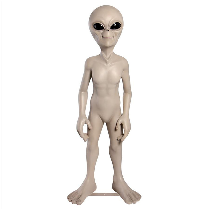 Design Toscano- The Out-of-this-World Alien Extra Terrestrial Statue: Giant