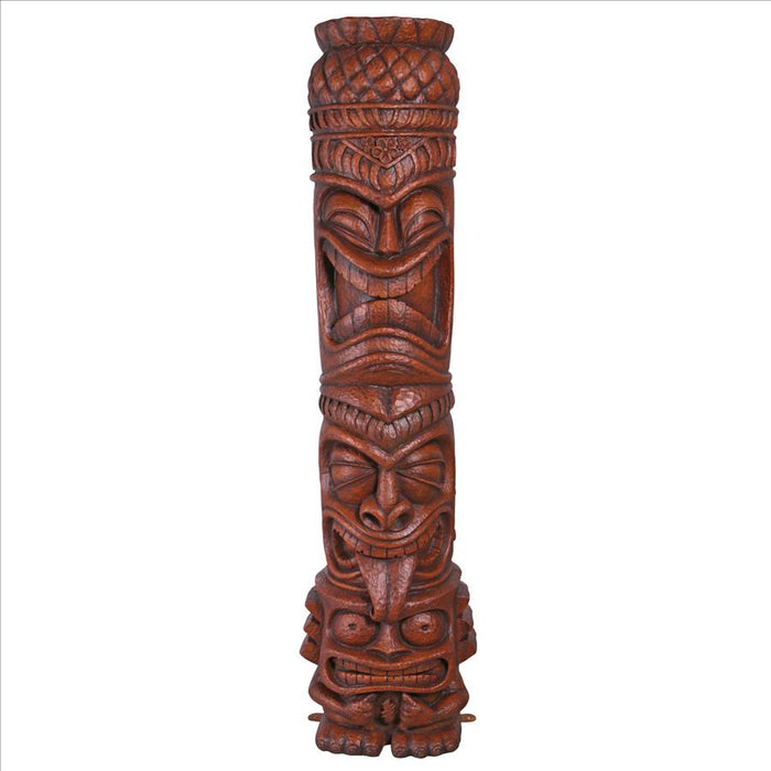 Design Toscano- Grand Island Tiki Totem Statue: Each