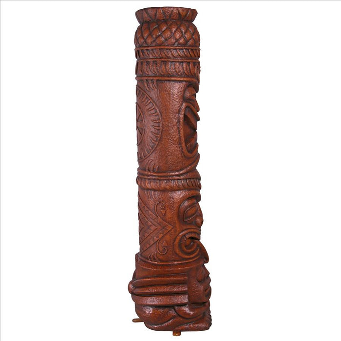 Design Toscano- Grand Island Tiki Totem Statue: Each