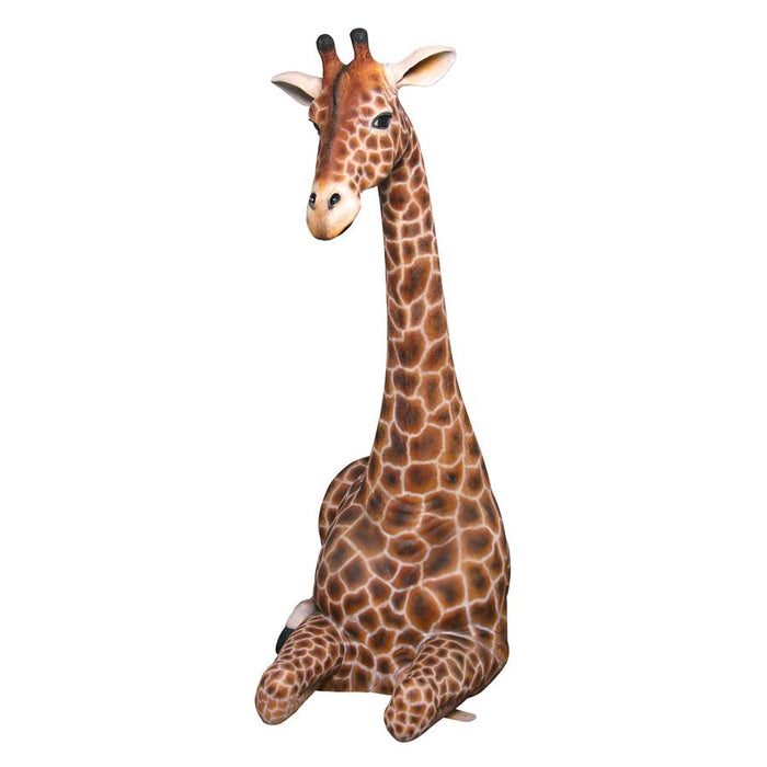 Design Toscano- Dakarai Grande-Scale Sitting Giraffe Garden Statue
