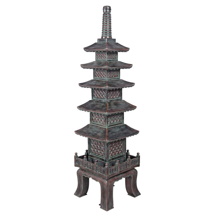 Design Toscano- The Nara Temple Asian Garden Pagoda Statue: Grande
