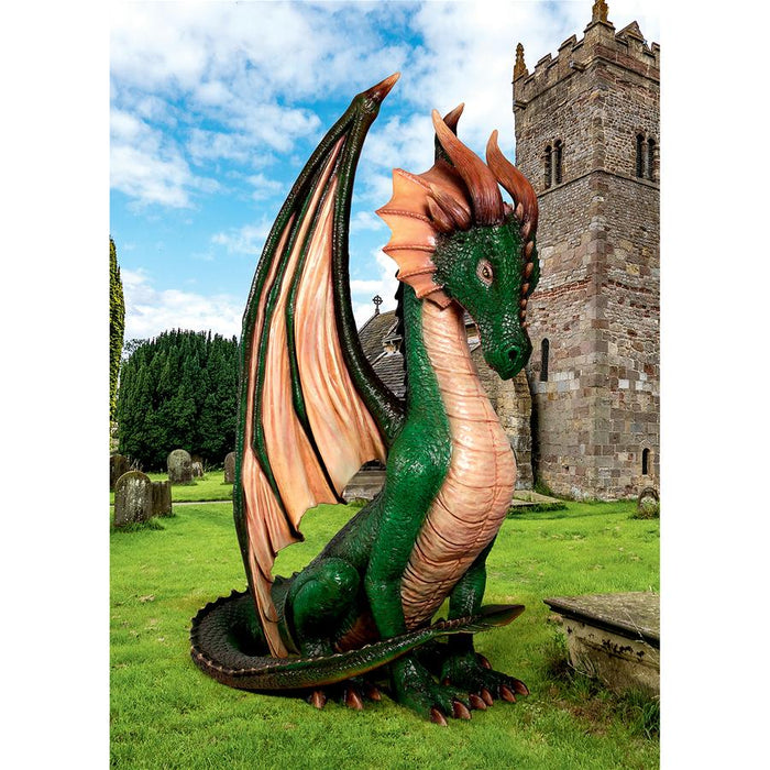 Design Toscano- The Papplewick Boggs Dragon Statue: Giant