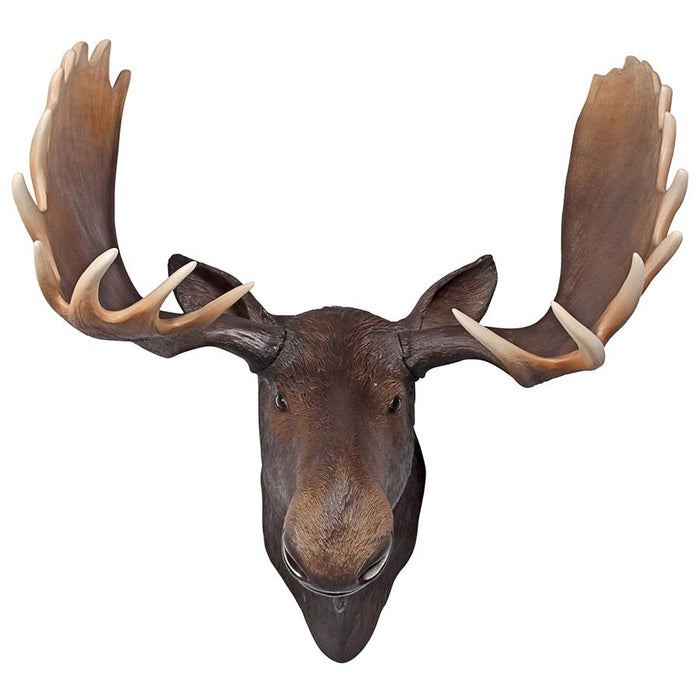 Design Toscano- North American Majestic Moose Trophy Head Wall Sculpture