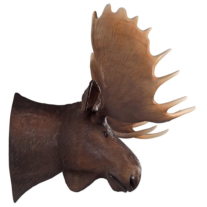 Design Toscano- North American Majestic Moose Trophy Head Wall Sculpture