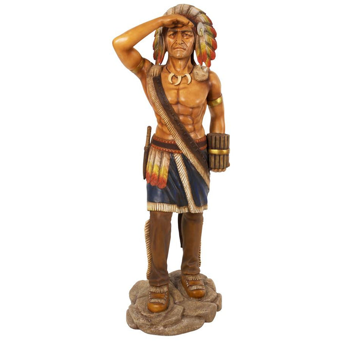 Design Toscano-Cigar Store Indian Tobacconist Statue: Life-Size