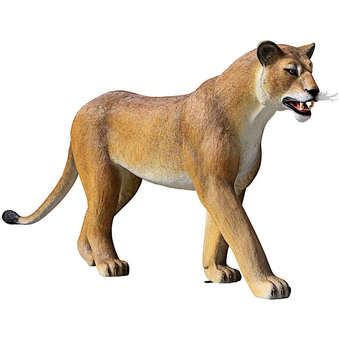 Design Toscano- Lioness on the Prowl Garden Statue