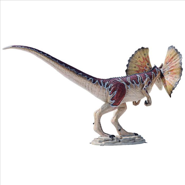 Design Toscano- Jurassic-Sized Dilophosaurus Dinosaur Statue