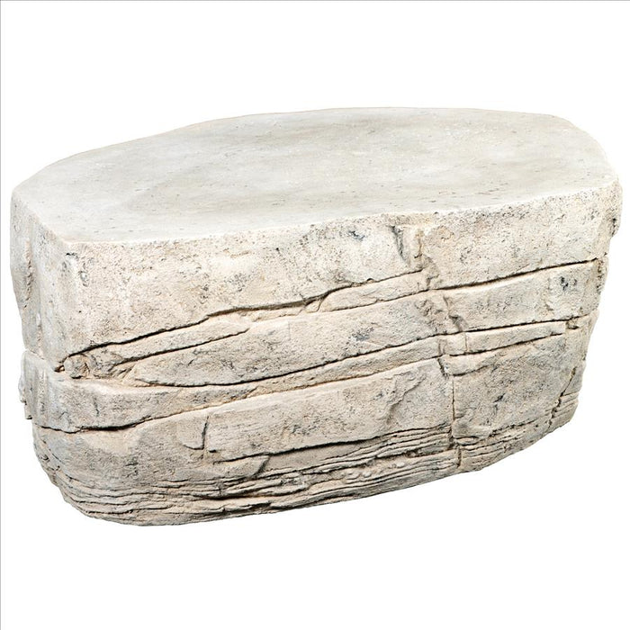 Design Toscano- Matterhorn Ledge Garden Pedestal Table