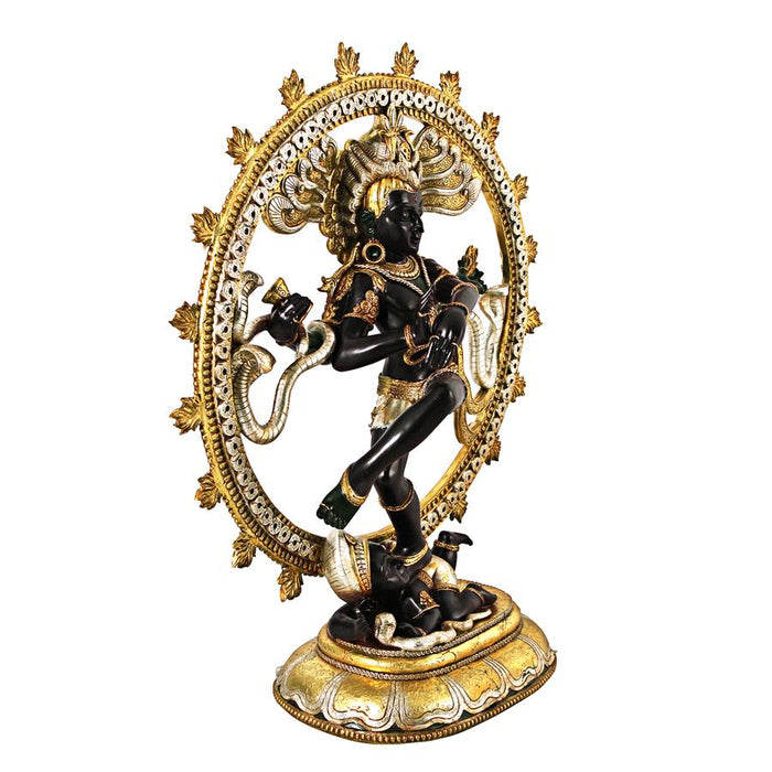 Design Toscano- Dancing Shiva God of Cosmic Energy Statue: Grande-Scale